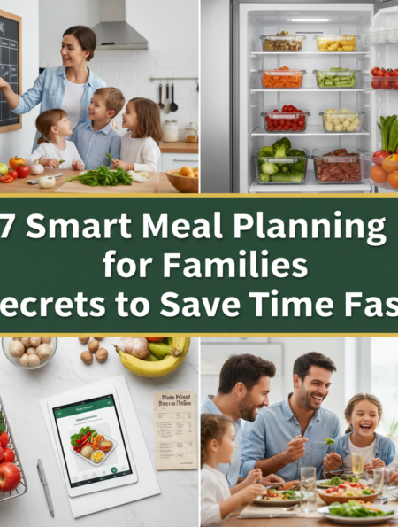 7 Smart Meal Planning for Families Secrets to Save Time Fast
