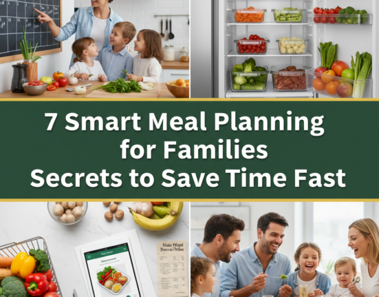 7 Smart Meal Planning for Families Secrets to Save Time Fast