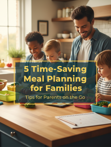 5 Time-Saving Meal Planning for Families Tips for Parents on the Go