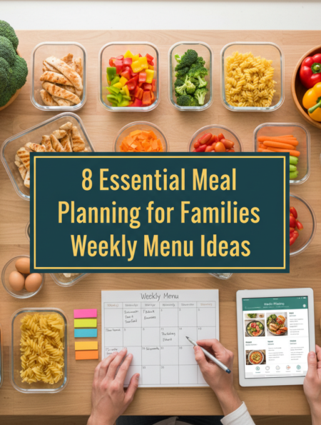 8 Essential Meal Planning for Families Weekly Menu Ideas