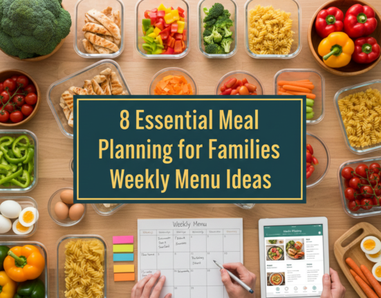 8 Essential Meal Planning for Families Weekly Menu Ideas