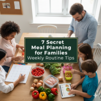7 Secret Meal Planning for Families Weekly Routine Tips