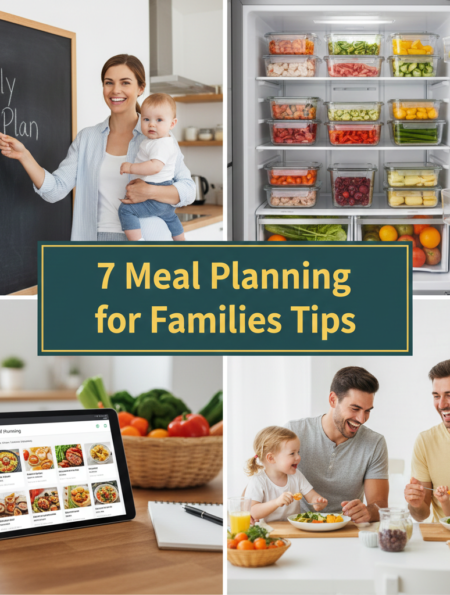 7 Meal Planning for Families Tips