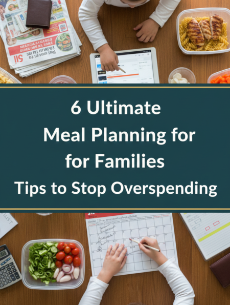 6 Ultimate Meal Planning for Families Tips to Stop Overspending