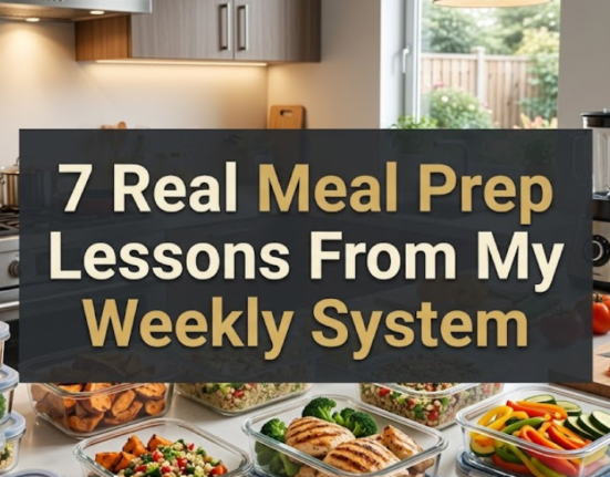 7 Real Meal Prep Lessons From My Weekly System