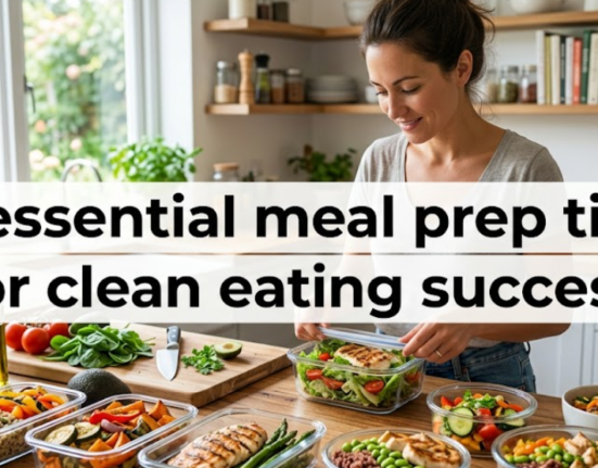 8 essential meal prep tips for clean eating success