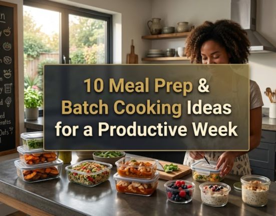 10 meal prep & batch cooking ideas for a productive week