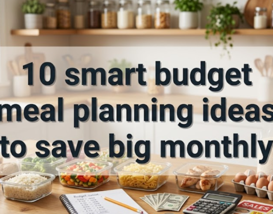 10 smart budget meal planning ideas to save big monthly