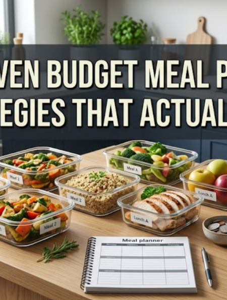 9 proven budget meal planning strategies that actually work
