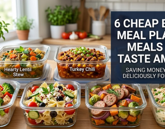 6 Cheap Budget Meal Planning Meals That Taste Amazing