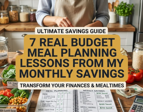 7 Real Budget Meal Planning Lessons From My Monthly Savings
