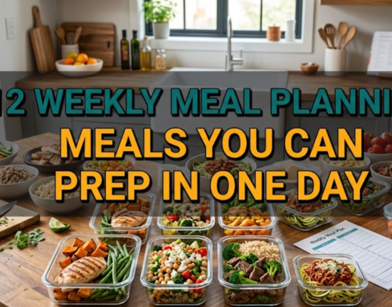 12 Weekly Meal Planning Meals You Can Prep in One Day