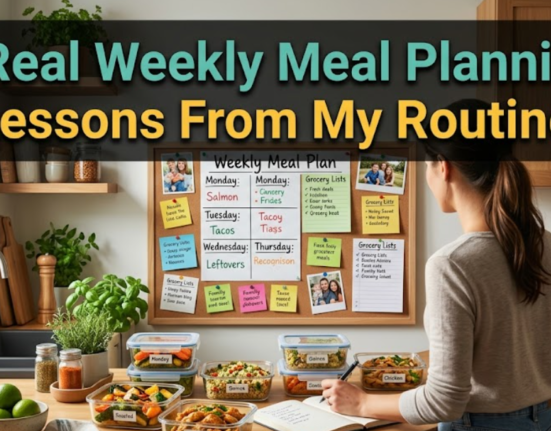 7 Real Weekly Meal Planning Lessons From My Routine